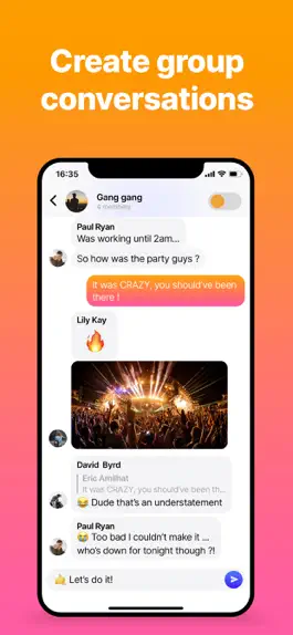 Game screenshot Anychat Messenger apk