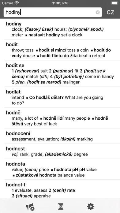 Screenshot #3 pour Anglicko-český slovník
