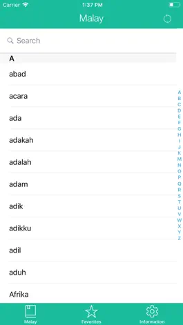 Game screenshot Malay-English Basic Dictionary mod apk