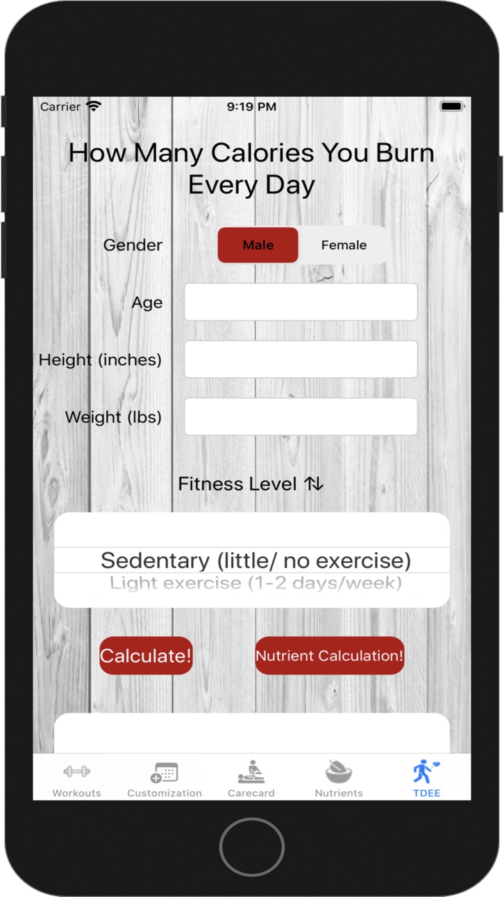 iPhone screenshot