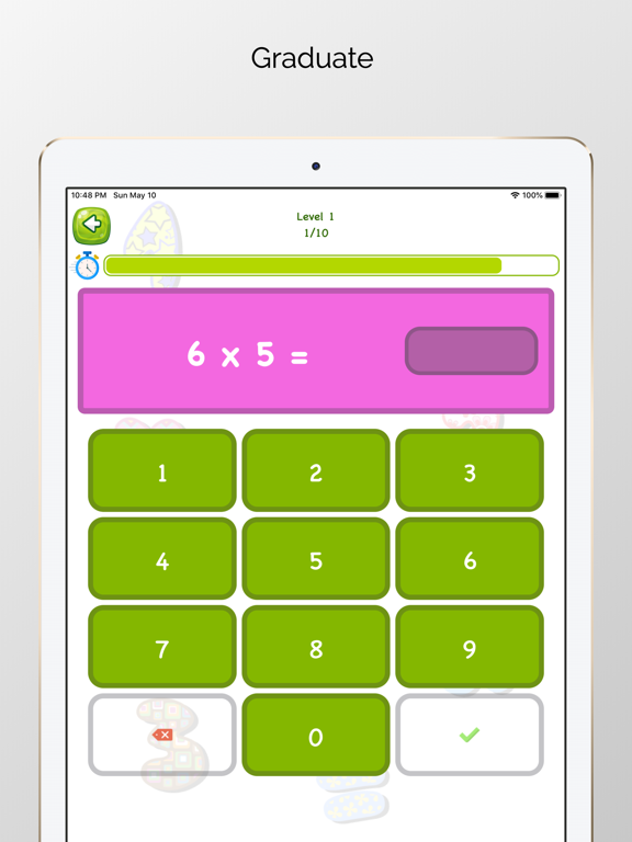 Math Genius - Times Table IQ iPad screenshot