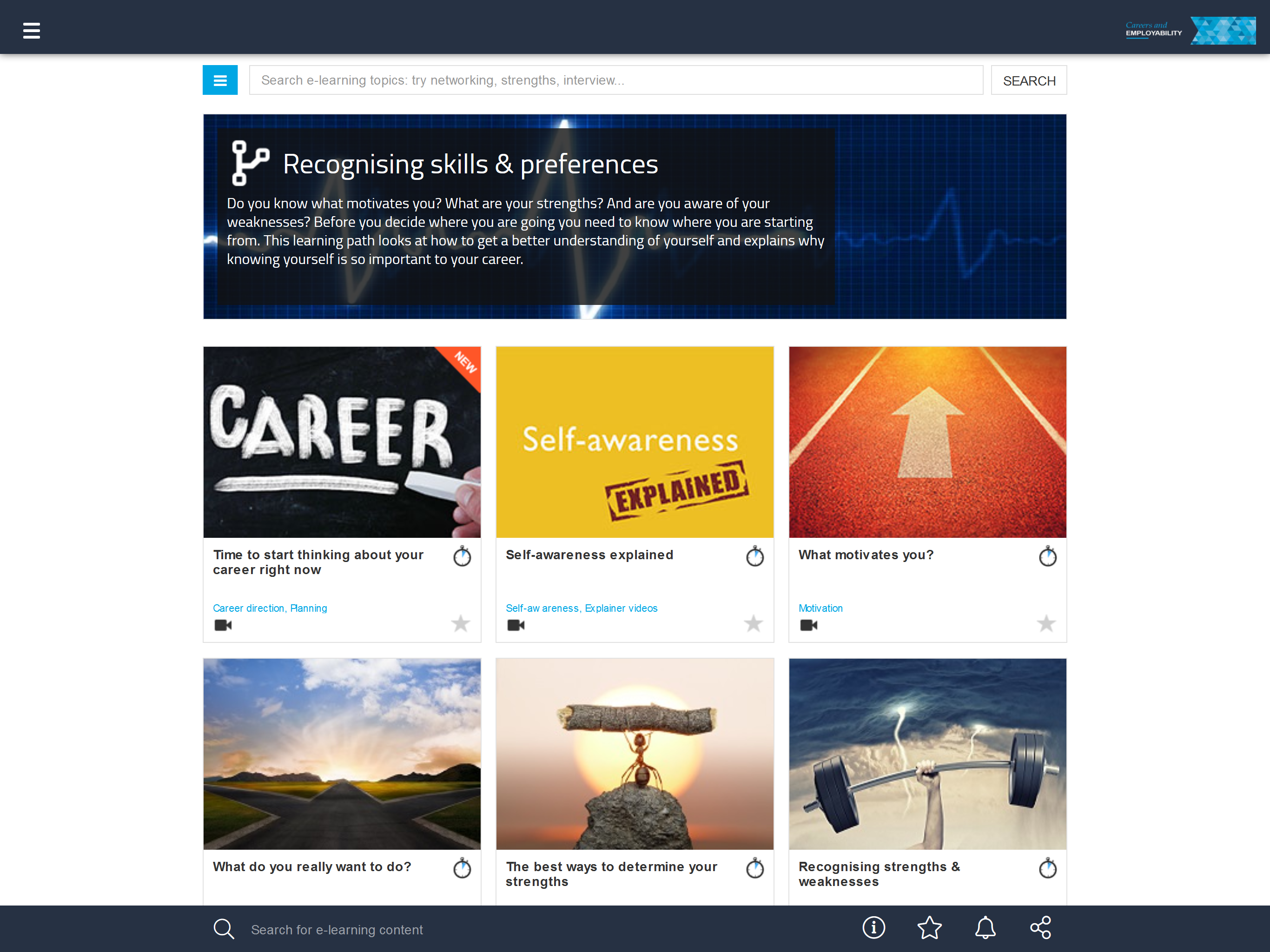 Keele Careers Online screenshot 5