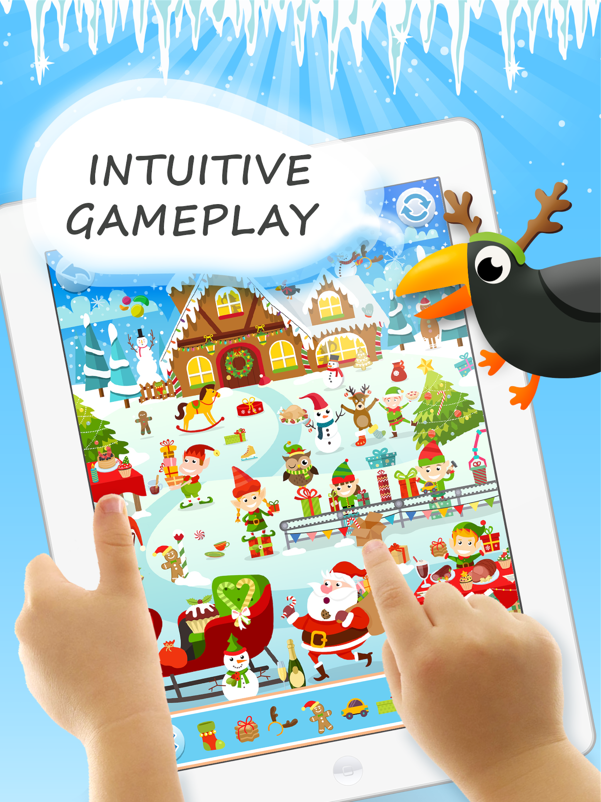 Find The Crow - hidden objects screenshot 2