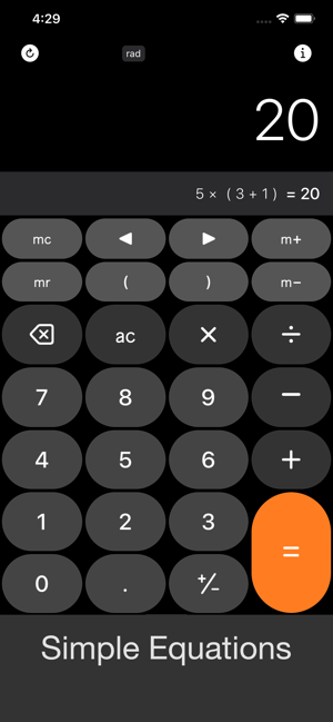 Calculator, basic and advanced