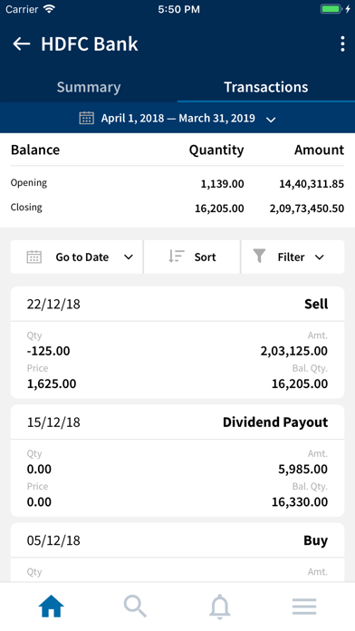 MProfit screenshot 3