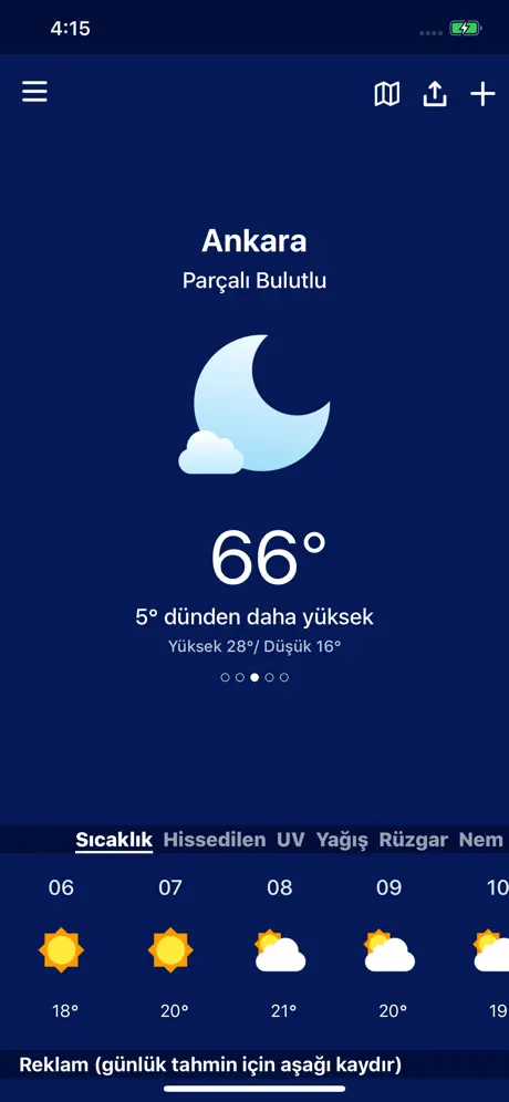 Hava Durumu, meteoroloji: Hava