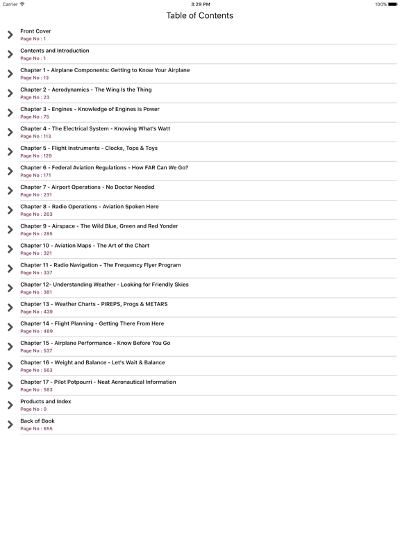 Rod's Private Pilot Handbook iPad screenshot