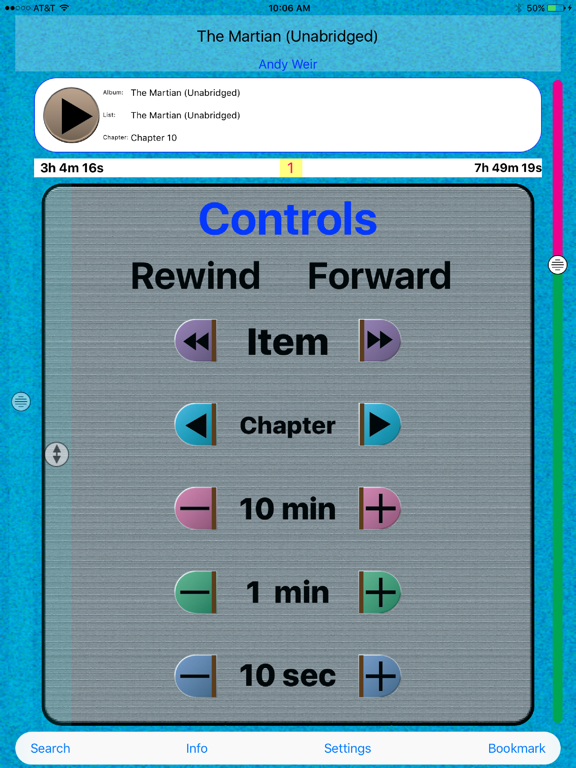 Screenshot #5 pour Precise Audiobook Player