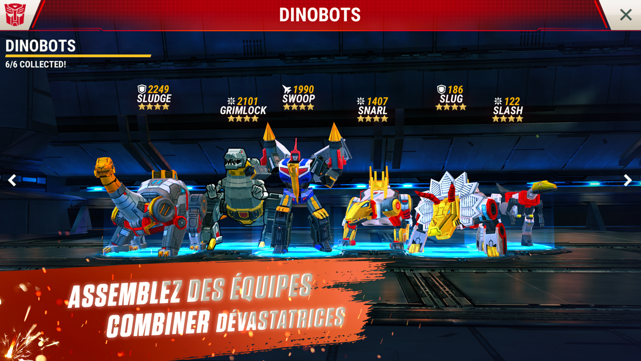 Transformers: Earth Wars iOS Mod IPA screenshot 3 - iOS game interface