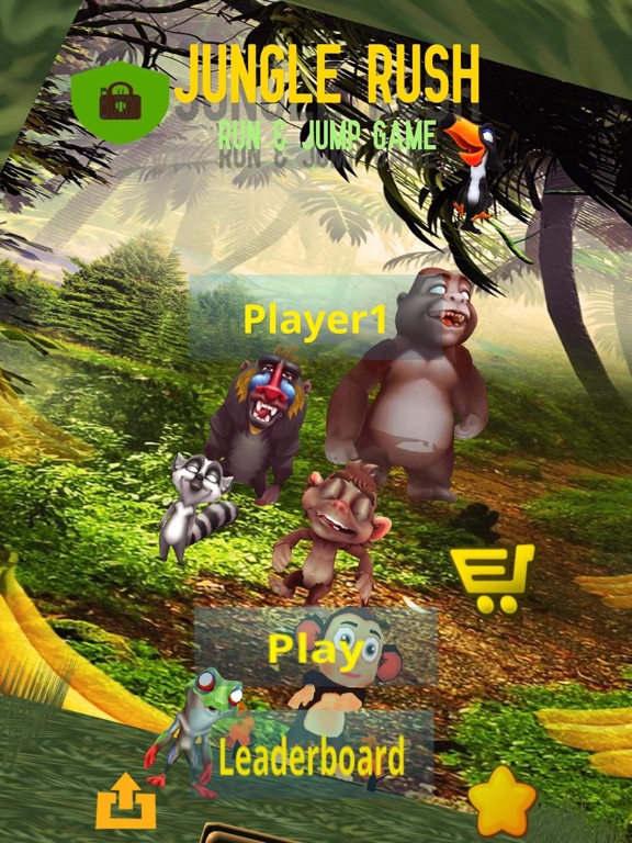 Screenshot #4 pour Jungle Rush - Run & Jump Game