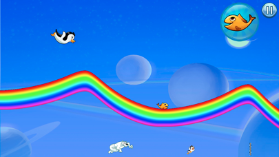 Racing Penguin: Slide and Fly! Screenshot