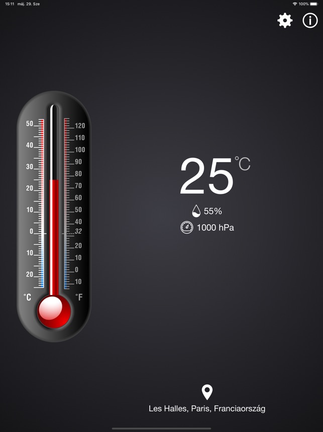 Hőmérő++ az App Store-ban