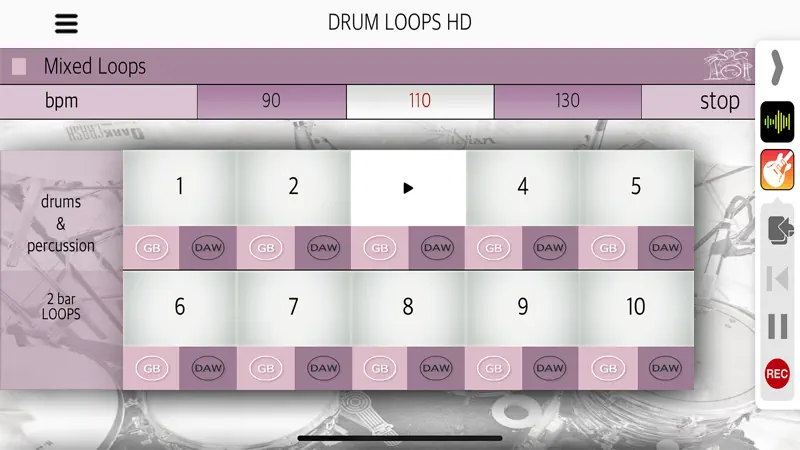 Drum Loops HD screenshot 5 of 9