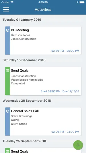 Coins mCRM screenshot 1
