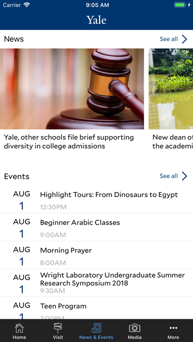 Yale Screenshot