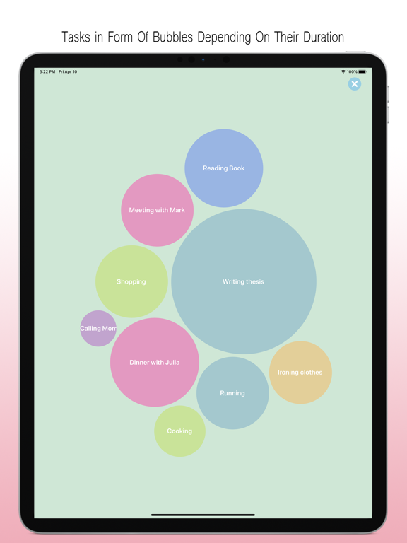 Screenshot #4 pour Bubbly Day: your TODO/GTD List