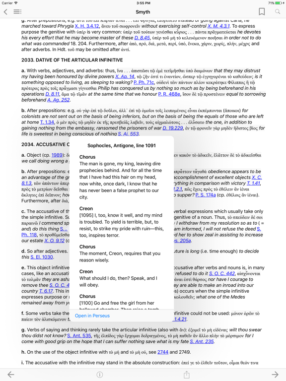 Grammaticus iPad screenshot 5 - Reference app