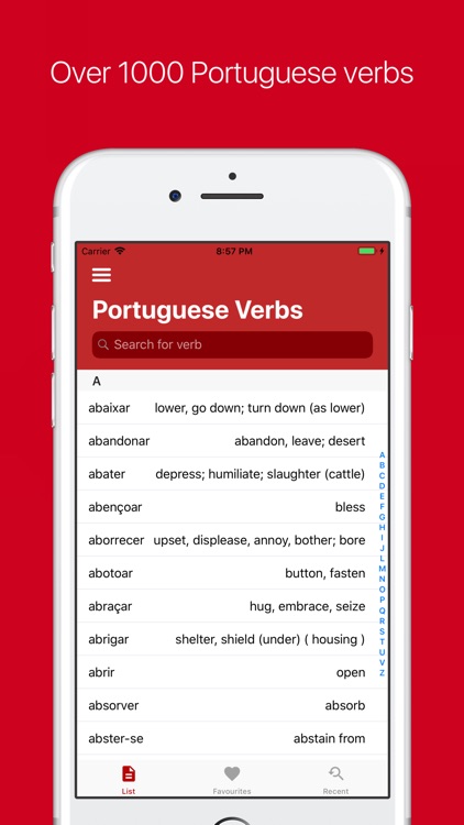 Portuguese Verb Conjugator screenshot-6