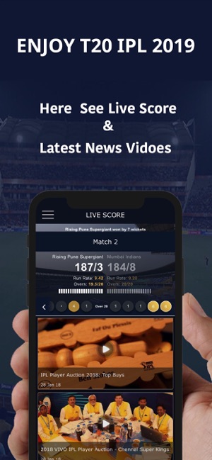 IPL 2019 Live Score & Schedule(圖1)-速報App