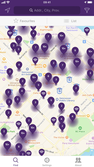 TELUS Wi-Fi Finder screenshot 1