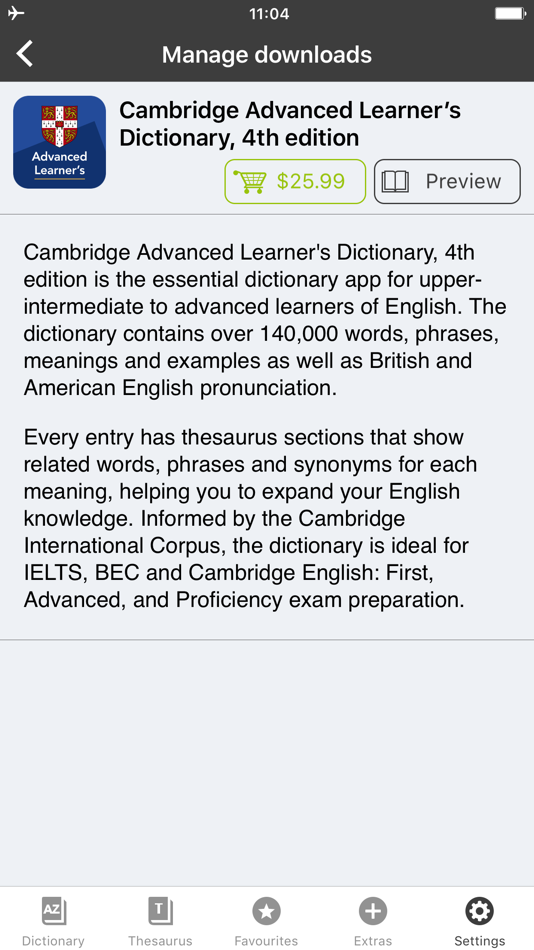 Cambridge English Dictionary - 3.71.562 - (iOS)