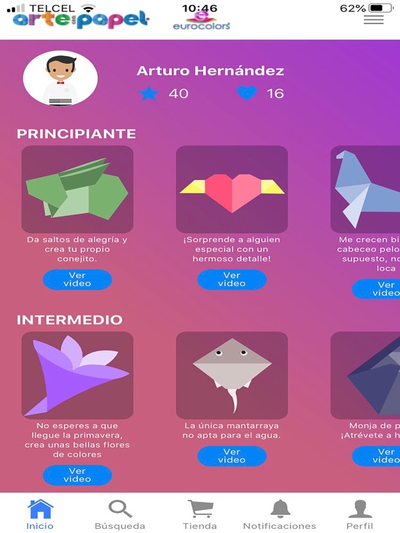 Screenshot #5 pour Arte con Papel