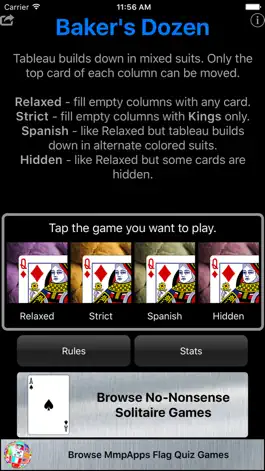 Game screenshot Baker's Dozen Solitaire mod apk