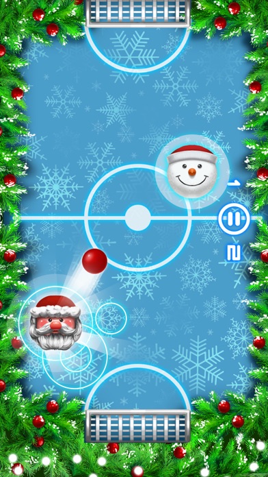 Screenshot #2 pour Glow Hockey Elite