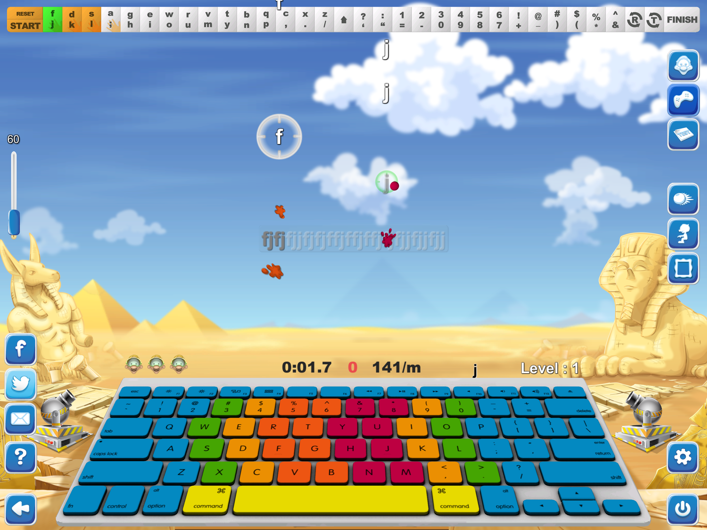 Typing Fingers screenshot 5
