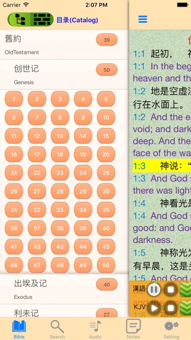 Screenshot #2 pour sainte bible du livre audio