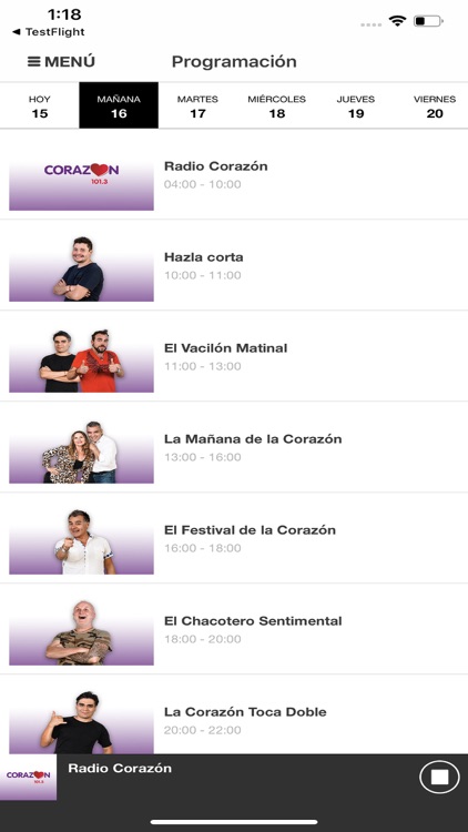 Radio Corazón Chile screenshot-5