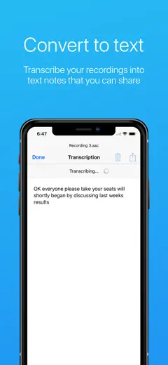 Easy Voice Recorder: Screenshot 3 von 3