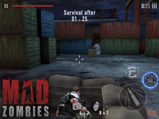 MAD ZOMBIES: Shooting Game 3D iPad screenshot 7 - Games app