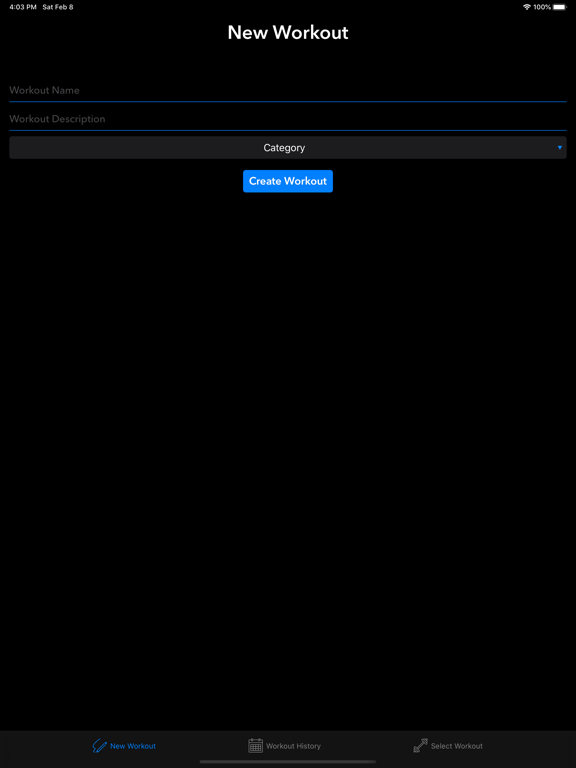 Screenshot #5 pour Workout Recorder