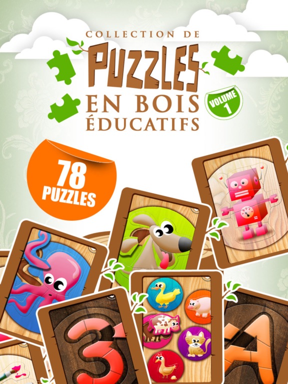 Screenshot #5 pour Collection de puzzles en bois