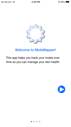 Mole Mapper Melanoma Study screenshot 1