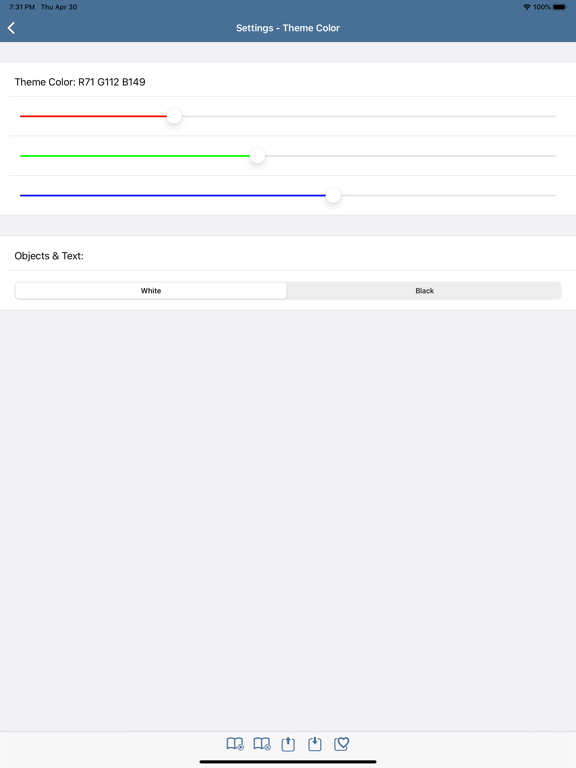 Bible(KJV) HD - Lite iPad screenshot 7 - Book app