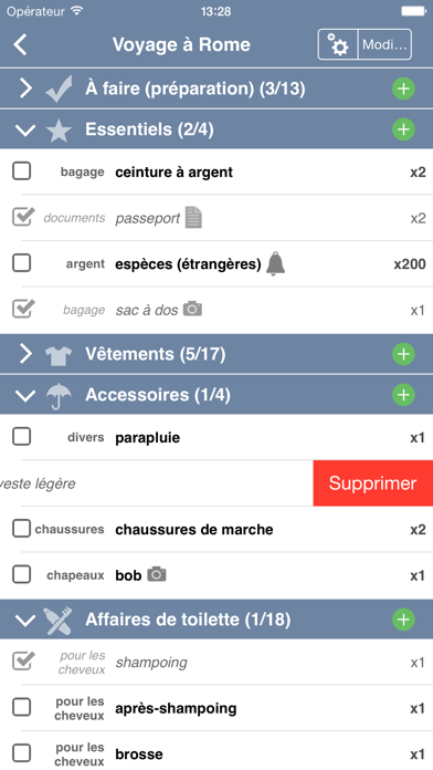 Screenshot #1 pour Packing (+TO DO!)