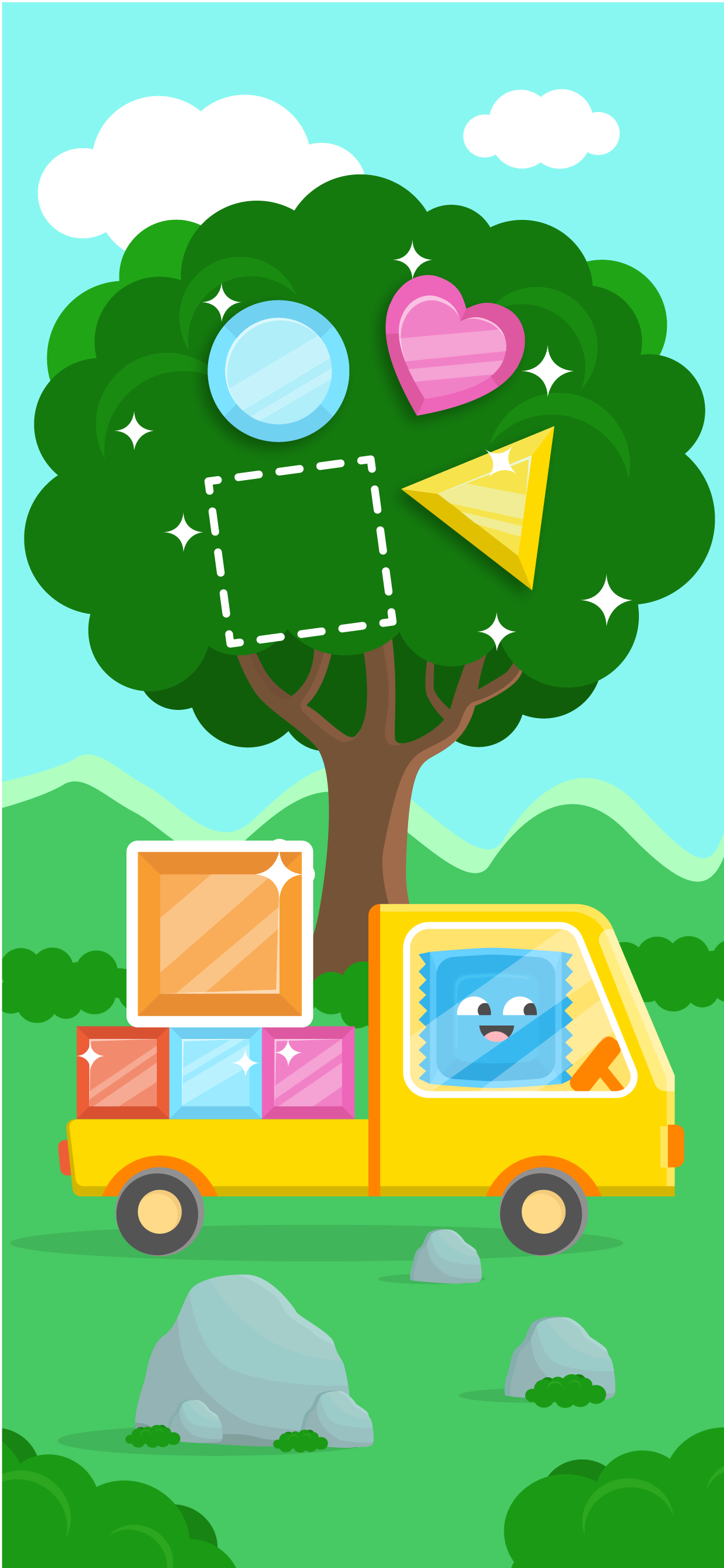 Shapes Candy Toddler Kids Game screenshot 3