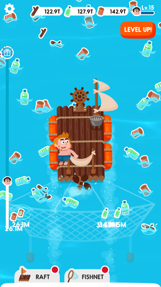 #4. Raft Idle (iOS) Podle: Hikmet Duran