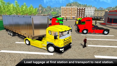 Euro Truck Driving Games Screenshot