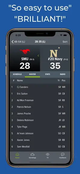 Game screenshot SMU Football Schedules hack