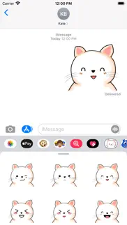 cat emoji & stickers - kawaii iphone screenshot 1