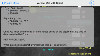 Physics Homework Screenshot