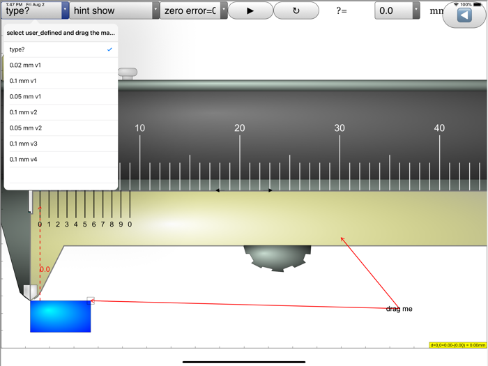 Vernier Calipers Simulator Pro