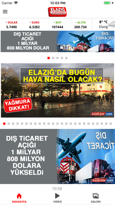 Screenshot #1 pour Elazığ Son Haber