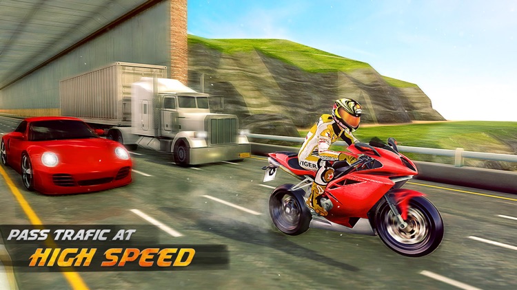 Highway Bike Racing Simulator screenshot-3