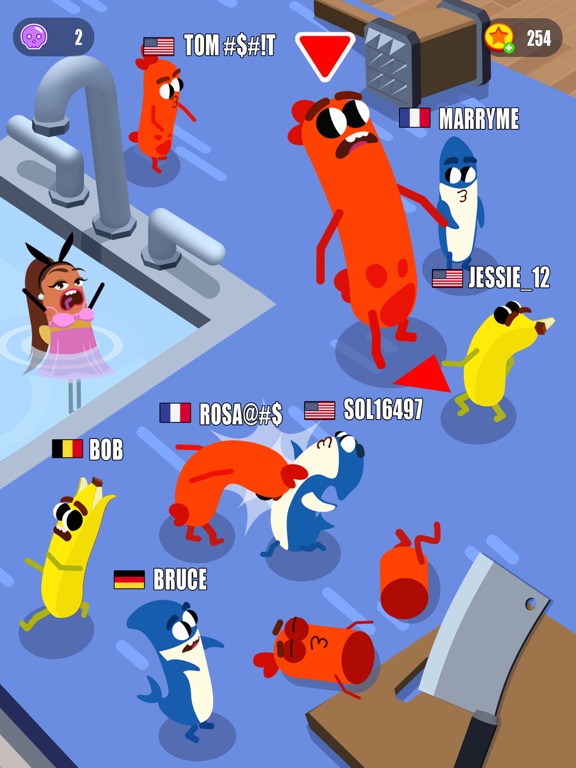Screenshot #4 pour Sausage Wars.io