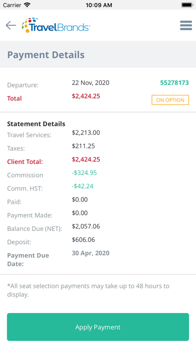 App screenshot