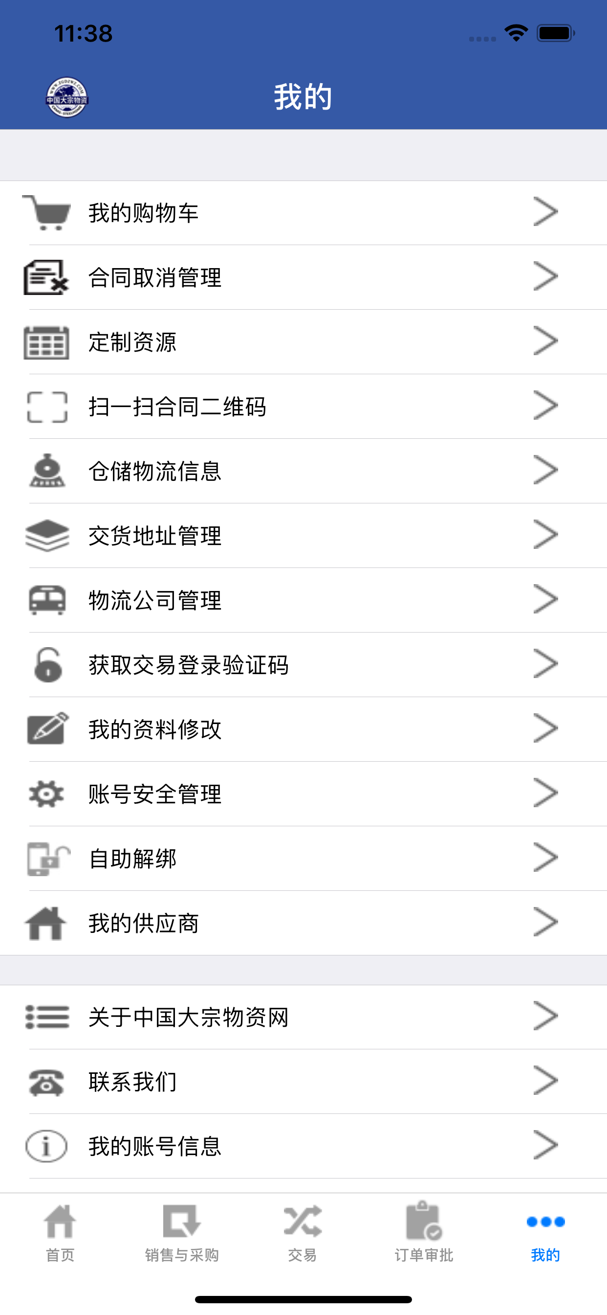 中国大宗物资